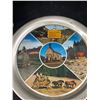 Image 3 : Vintage Tin Platter - Barkerville BC & Bridge Brewing Co. Vancouver BC Sign