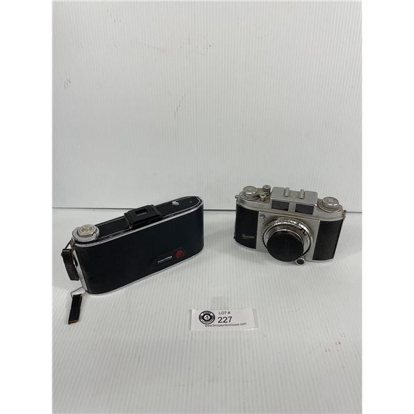 2 Vintage Cameras - Balda & Agfa