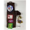 Image 1 : Lot Of Collectible Pins & Girl Guides Sash w/Patches