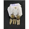 Image 2 : Vintage Dream Catcher Earrings Marked. 925 Mexico & Pink Beaded Necklace