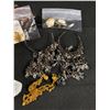 Image 2 : Misc Lot Of Jewelry - Earrings, Bracelet, & More
