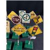 Image 2 : Vintage Street Signs. Approx. 5 1/4" T