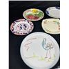 Image 2 : Lot Of Various Patterned Plates. Approx. 8"-11"