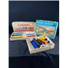 Image 1 : Vintage Lionel 5 Unit Diesel Freight Train In Original Box & Marx Electric Train Set In Original Box