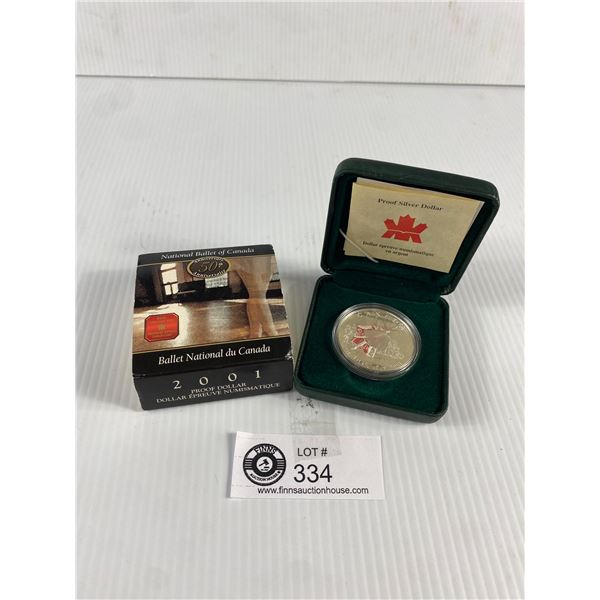 RCM 2001 National Ballet Of Canada 50Th Anniversary Silver Dollar