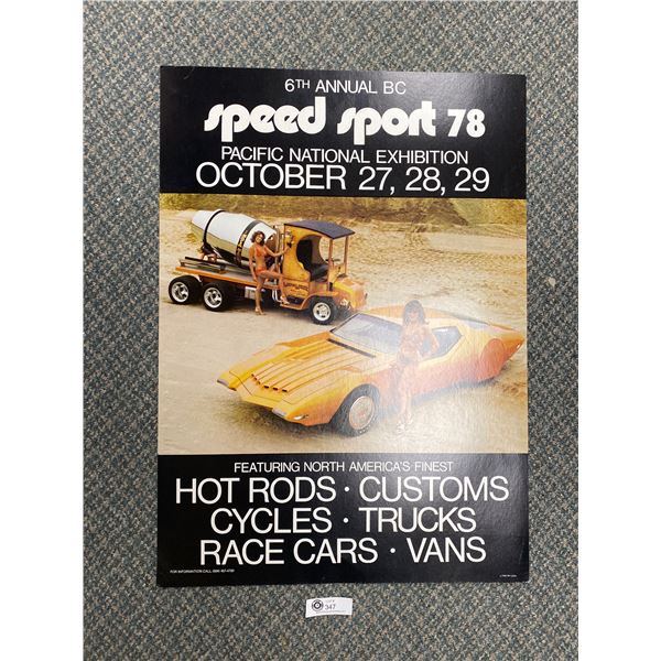 6 th Annual BC Speed Sport '78 Poster