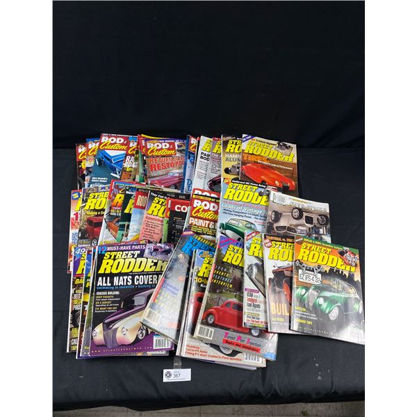 Large Lot of Automotive Magazines