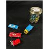 Image 3 : Nice Little Collectible Lot. Batman Walkie Talkies, Jar of Marbles, Some Small Cars Etc