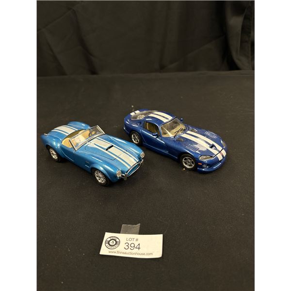 2 1:24 Diecast Cars Viper,Shelby