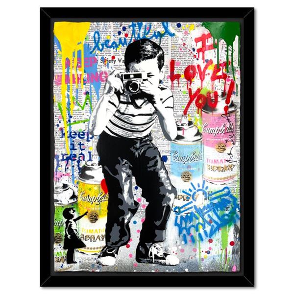 Smile by Mr Brainwash Original