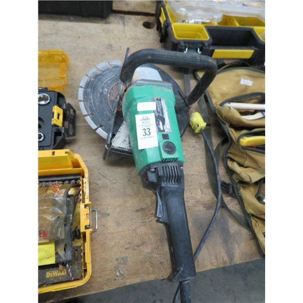 Hitachi Concrete Saw