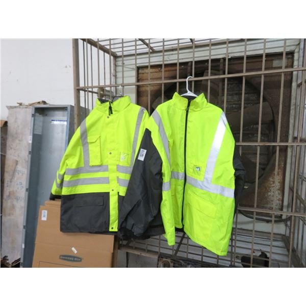 2-Reflective Safety Jackets - 2 X $