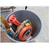 Image 2 : Bucket w/Trimmer Line, Large Drill Bits, Jig Line Hammer