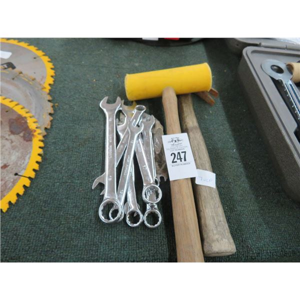 Hammer, Mallet, Box Wrenches