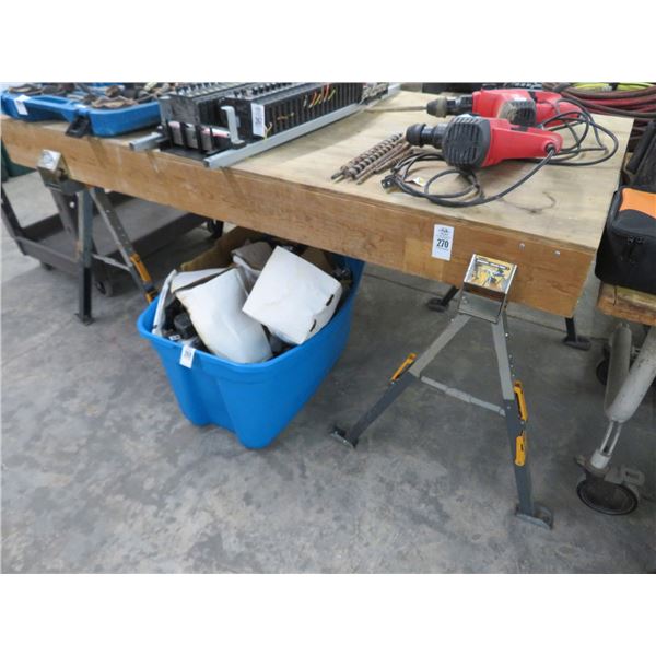 Industrial Saw Horse Work Table