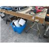 Image 1 : Industrial Saw Horse Work Table