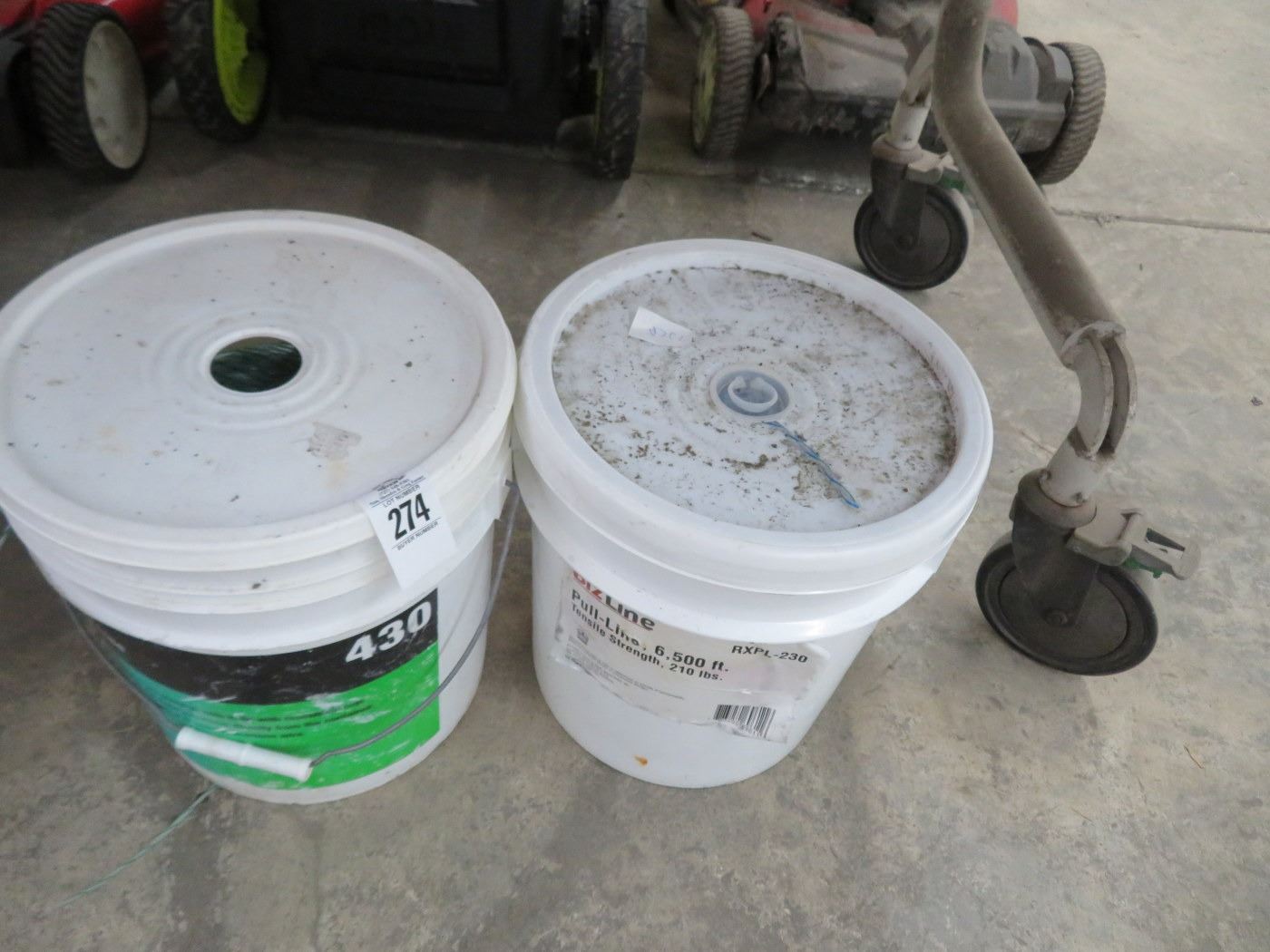 2 Bucket Jet Line Buckets 2 w/Pole Line Twin