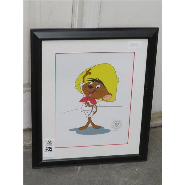 Speedy Gonzales Serigraph - 10 x 14