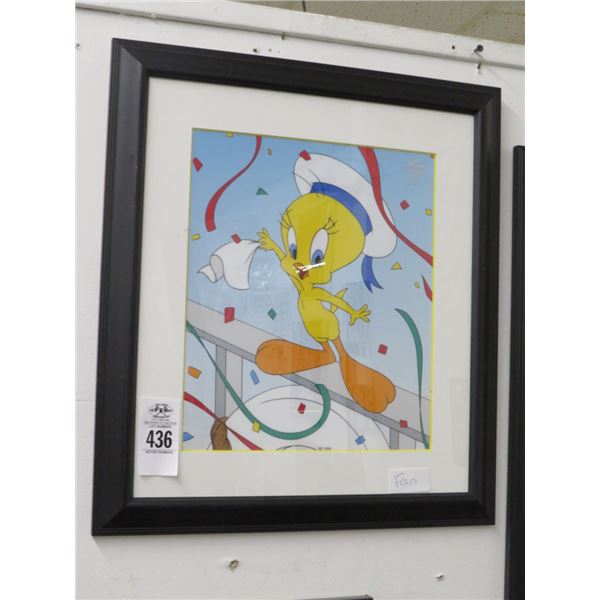 Tweety Bird Serigraph - 10 x 12