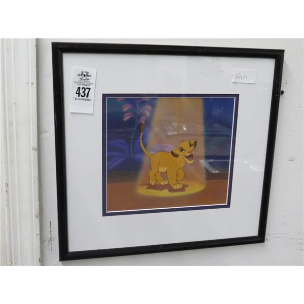 Simba Spotlight Serigraph w/COA - 8 x 10