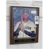 Image 1 : Alex Rodriguez Autographed Photo On Plaque