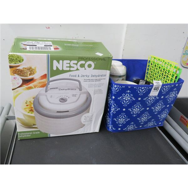 Nesco Food and Jerky Food Dehydrator and Kitchen Items