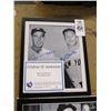 Image 1 : Autographed Framed Baseball Photo  Dimaggio, Mantle,