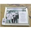 Image 1 : Muhammed Ali and Beatles Framed Photo w/COA