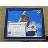 Image 1 : Autographed Baseball Photo w/COA Hank Aaron