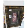 Image 1 : Framed Lion Art - 13 x 19