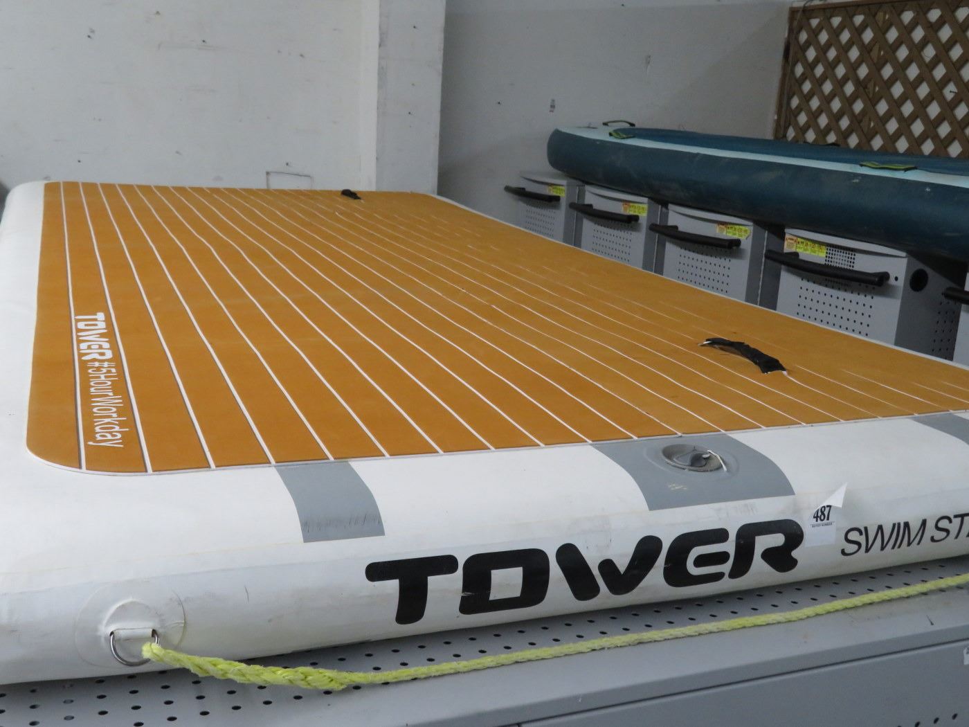 Step Inflatable Platform Tower Swim Step 5' x 10' Inflatable Swim Platform