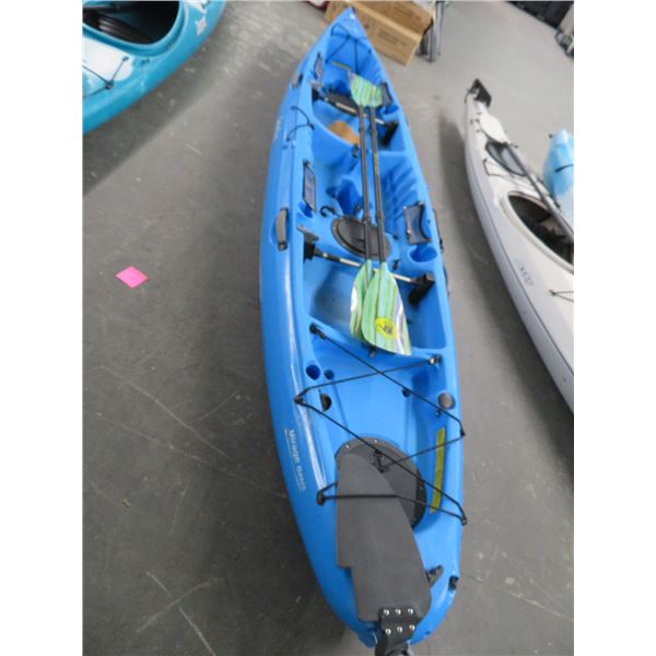 Toby 14' 2 Seat Sit On Kayak w/Rutter and 2 Oars