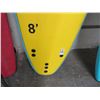 Image 2 : Yellow/Blue 8' Surf Board