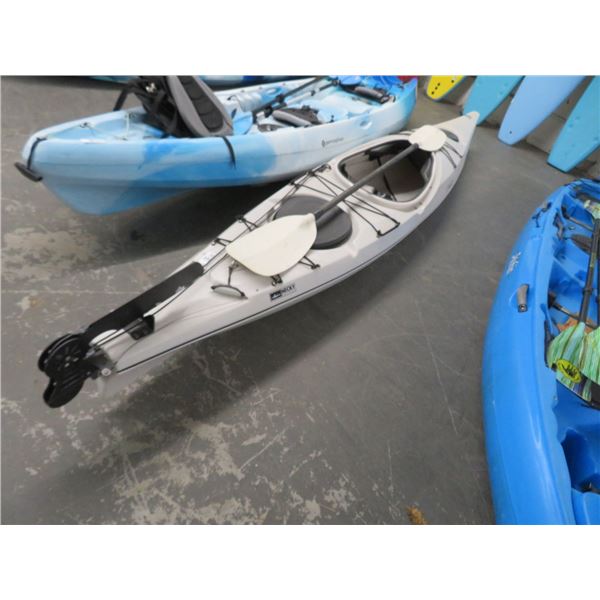 Necky Grey 15' Sit In Kayak w/Oar