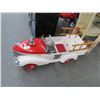 Image 1 : Ford Fire Dept Child Pedal Truck - New Condition