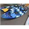 Image 1 : Van Hunks Blue 12' 2 Seat Sit On Kayak w/Oars