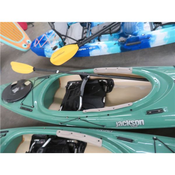 Jackson 12' Green/Grey Model Tupol LT Sit in Kayak