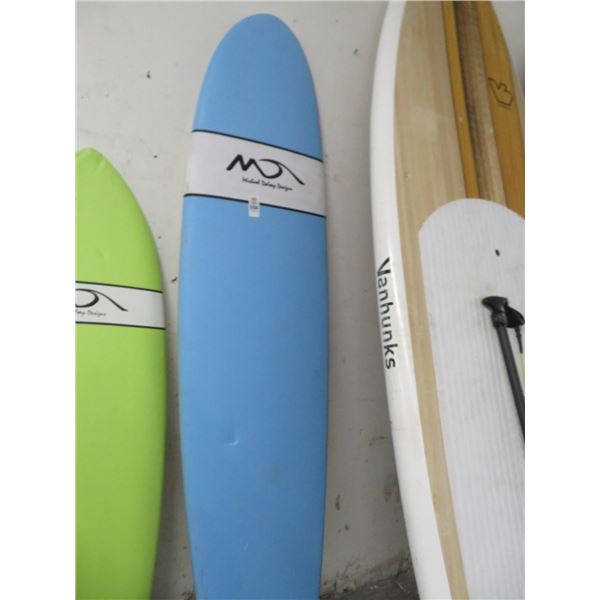 Michael Dorsey 8' Blue Long Surf Board