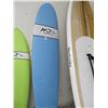 Image 1 : Michael Dorsey 8' Blue Long Surf Board