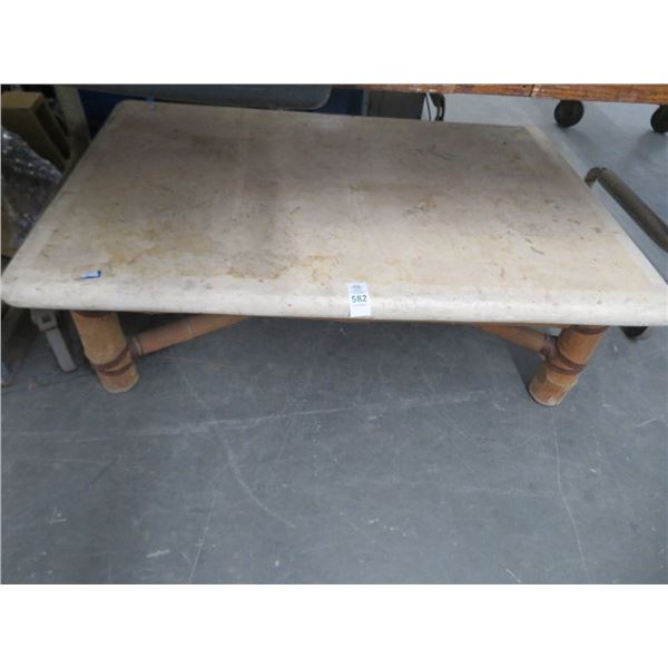 Stone Top Style Large Coffee Table