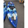 Image 1 : Van Hunks Blue 8'9" Whale Runner Sit on Kayak w/Oar