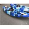 Image 1 : Van Hunks Blue 8'9" Whale Runner Sit on Kayak w/Oar