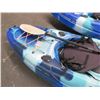 Image 3 : Van Hunks Blue 8'9" Whale Runner Sit on Kayak w/Oar