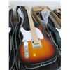 Image 1 : Donner EC1400 Wood Grain Electric Guitar w/Case