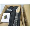 Image 2 : Donner EC1400 Wood Grain Electric Guitar w/Case