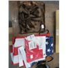 Image 1 : American and Florida Flags, Fur Pouch