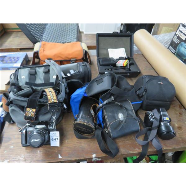 Asst. Cameras and Equipment