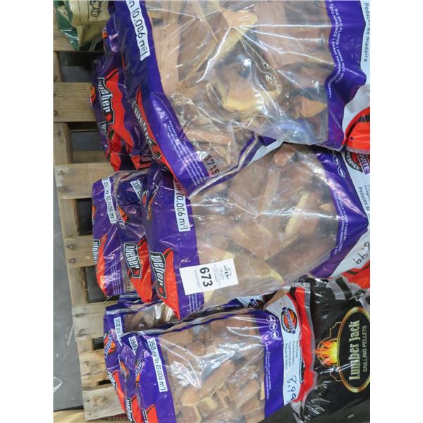 16-Weber Misty Wood Chunks Bag - 16 X $