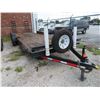 Image 1 : 2016 Triple Crown 24' Dove Tail Equipment Trailer w/Ramps