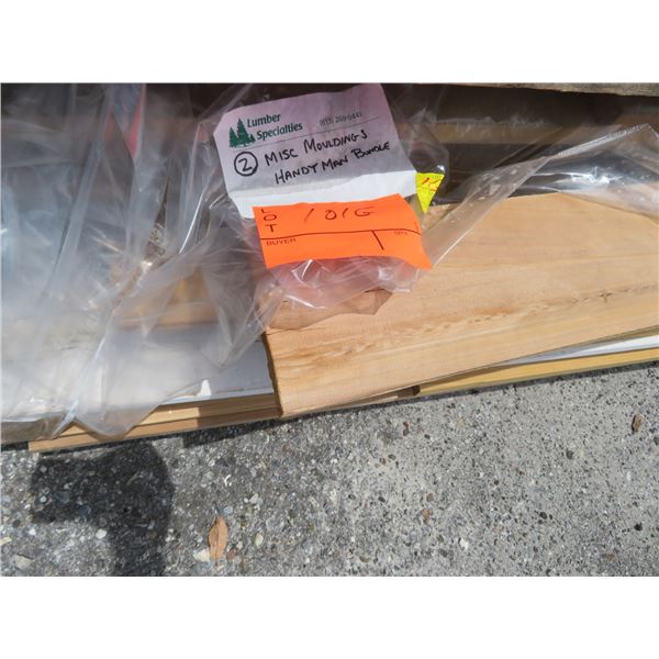 Pallet of Misc. Mouldings Hand-Man